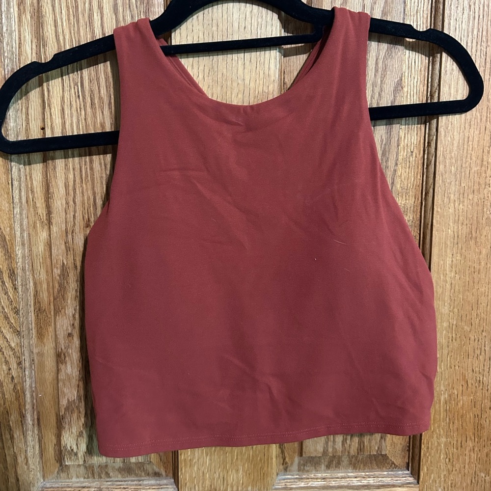 Athleta tank with built in bra